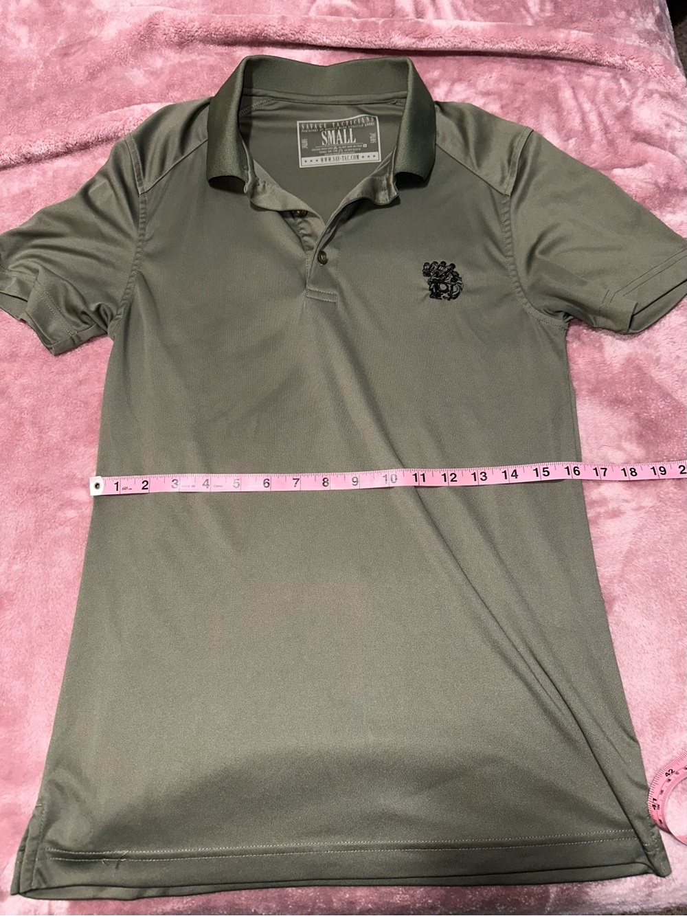 Savage Tacticians polo Olive Green
